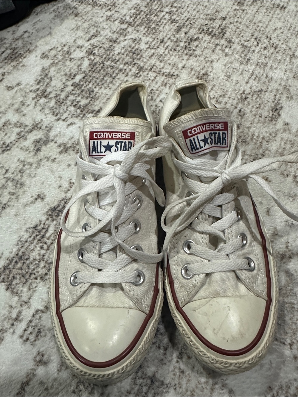 Converse All Star Unisex White Low Top Sneakers
